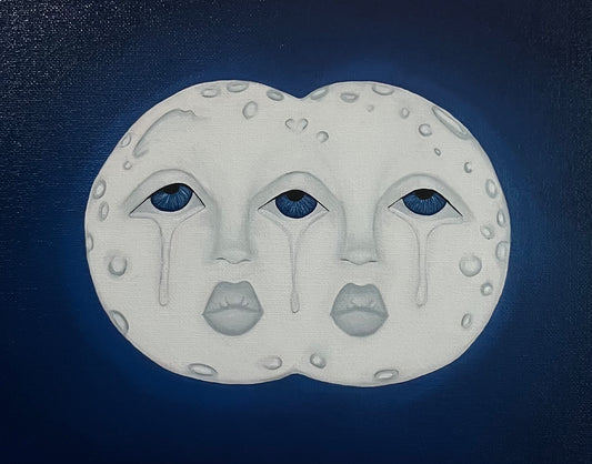 “Divided” original oil painting