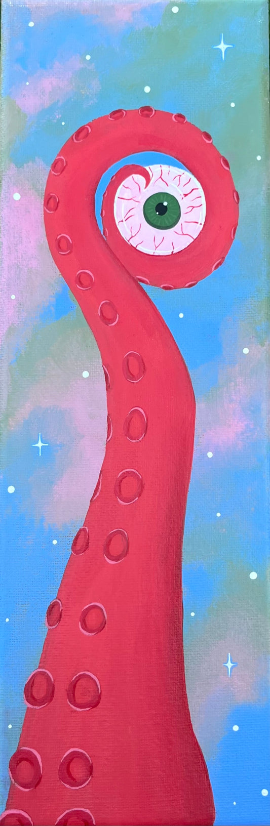 “Tentacle” original acrylic painting
