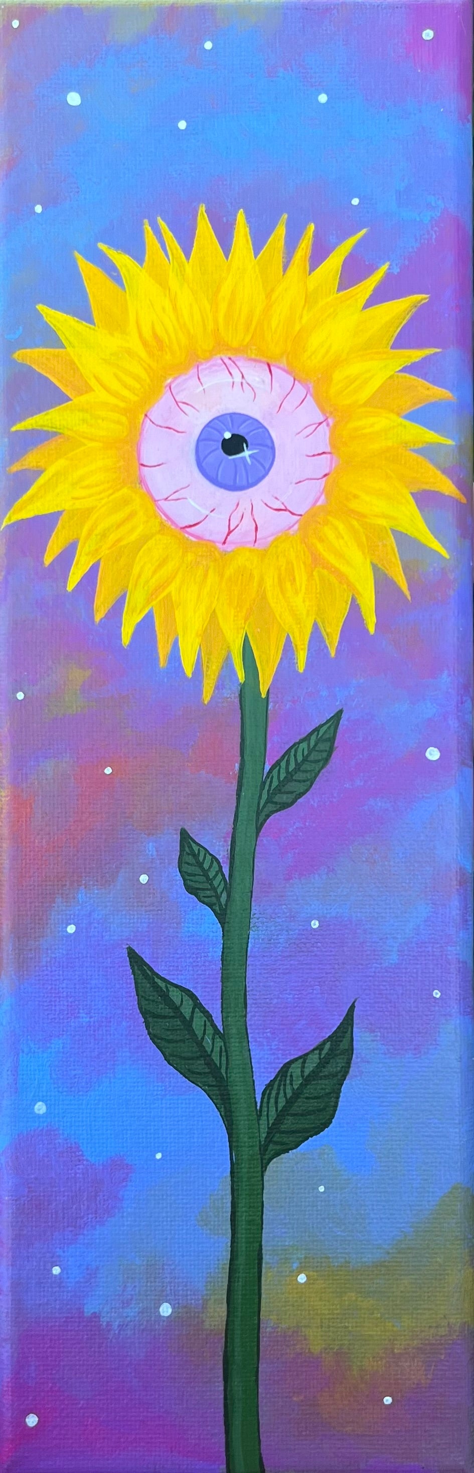 “Sunflower” original acrylic painting