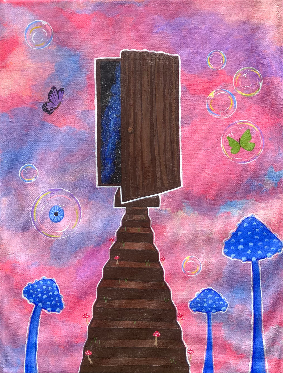 “Dreams” original acrylic painting
