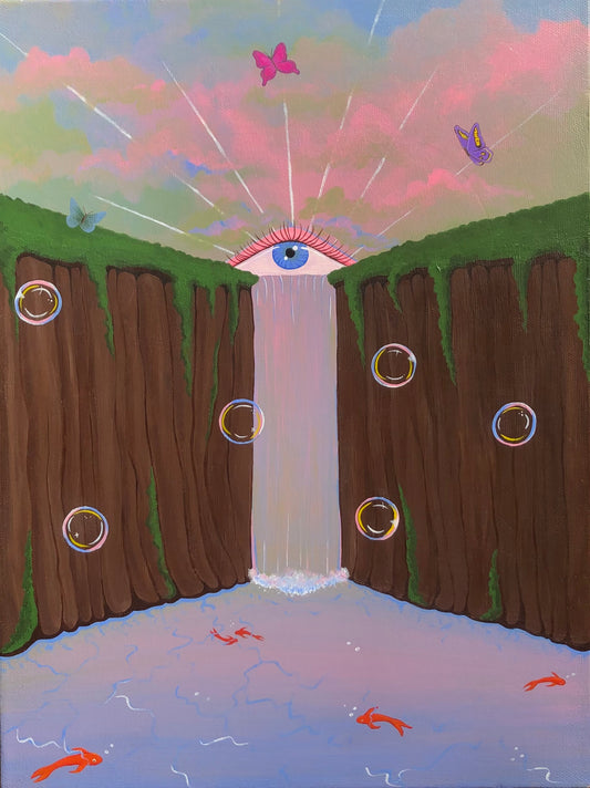 “Untitled” original acrylic painting