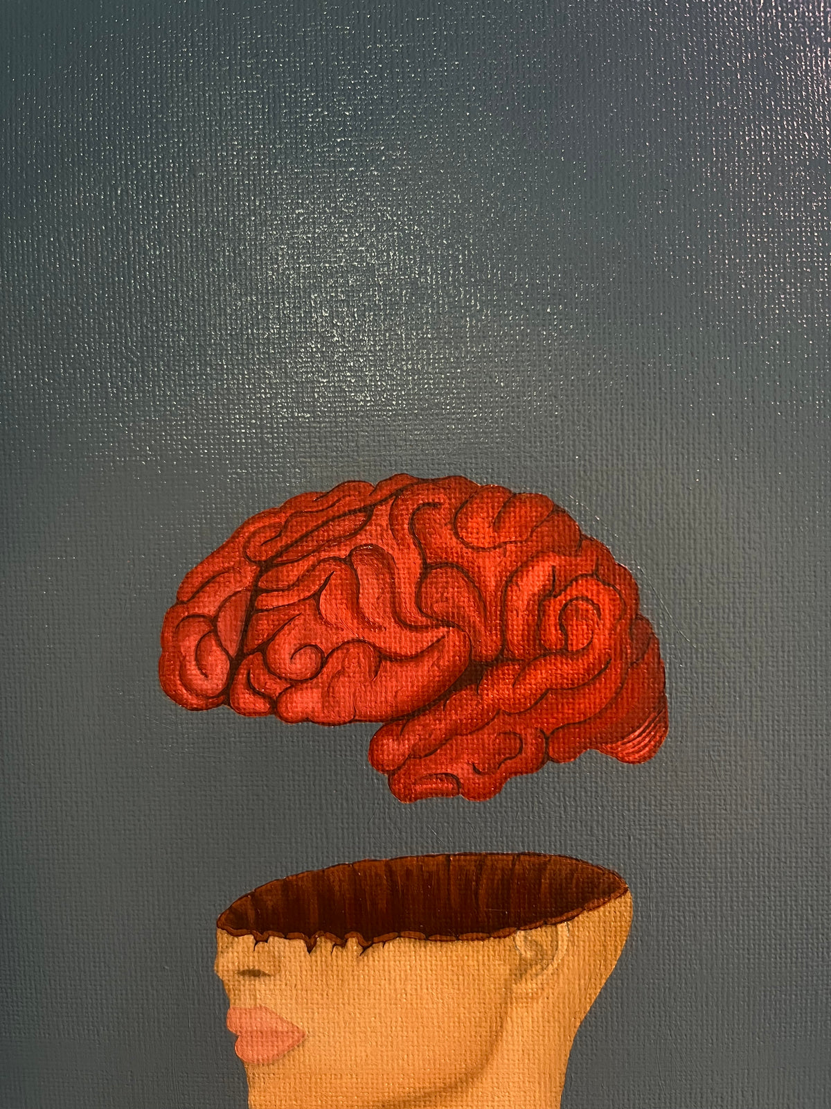 “Detached” original oil painting