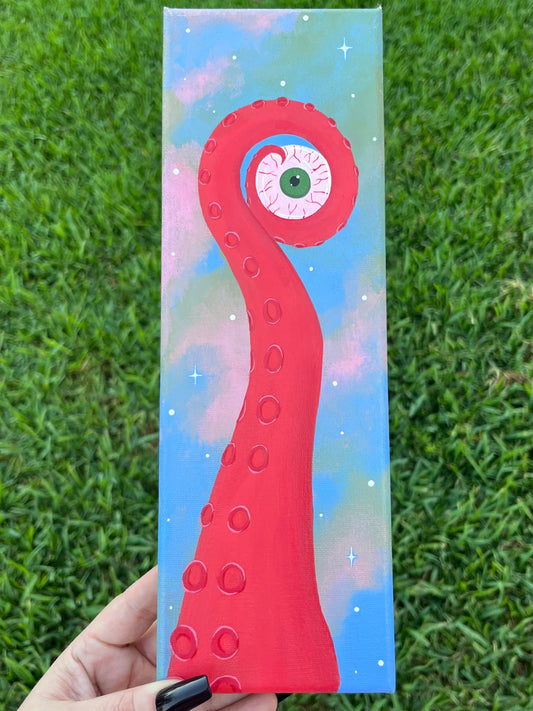 “Tentacle” original acrylic painting