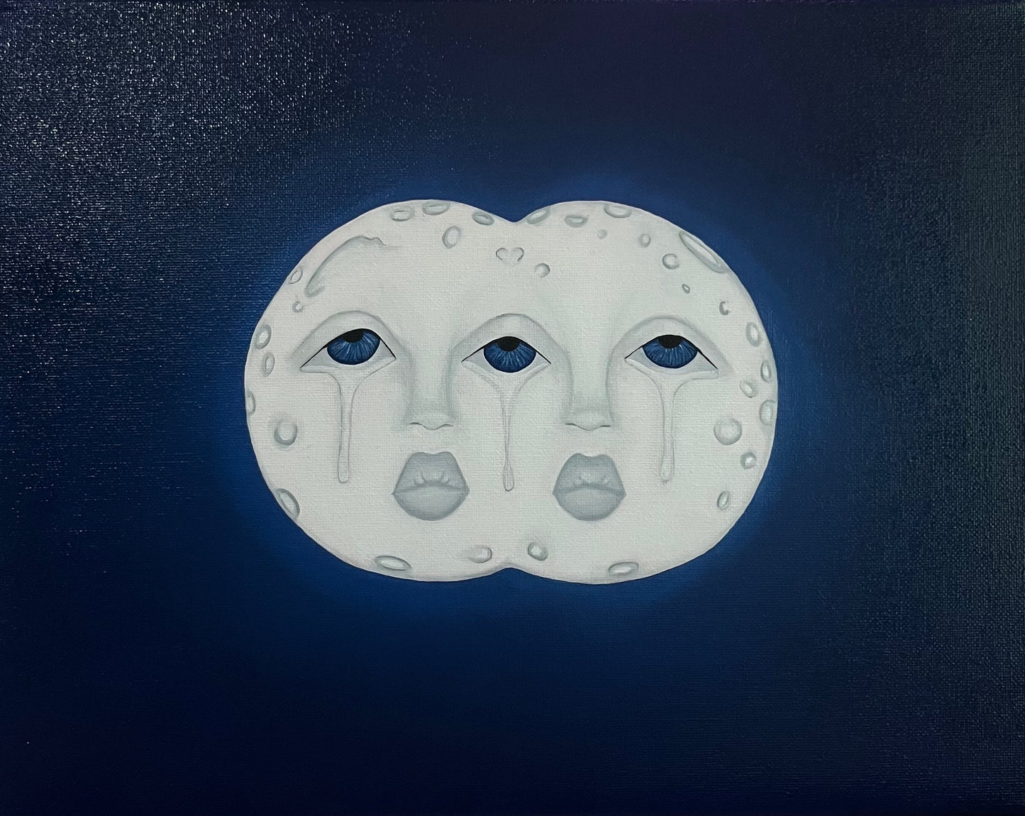 “Divided” original oil painting