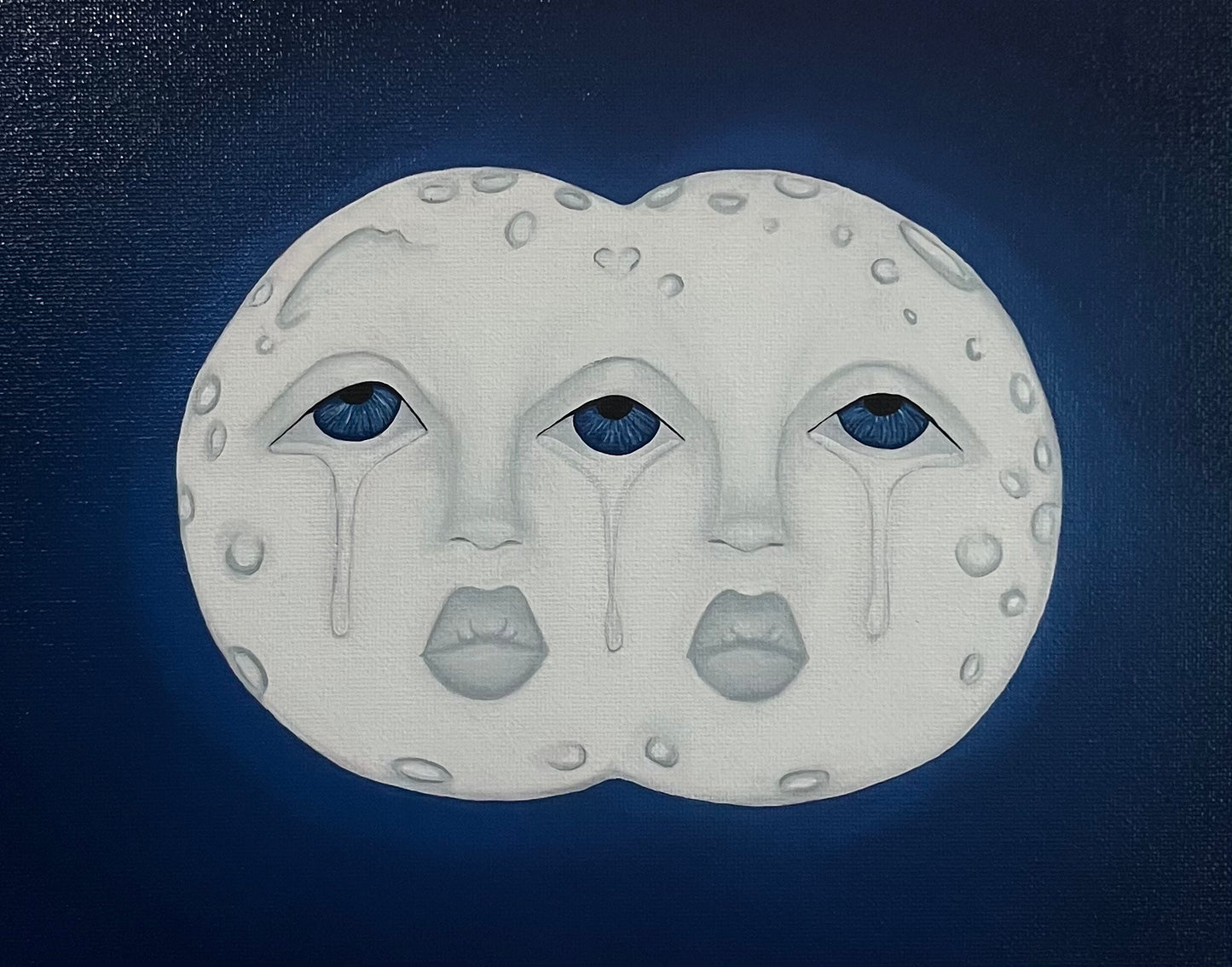 “Divided” original oil painting